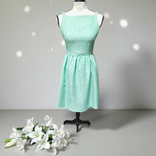 New Kate Spade Mint Fit & Flare Spring Summer Wedding Sleeveless Dress~size 0