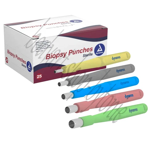 2pcs-25pcs Robbins Instruments Micro Dermal Body Art Biopsy Pierce Punches - product listing photo