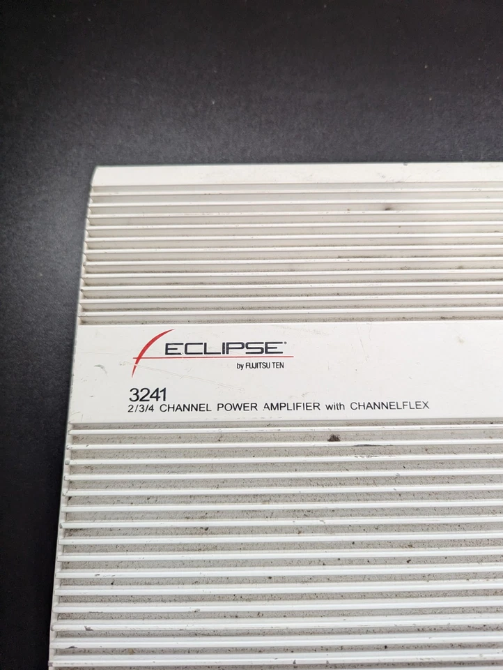 Amplificador de coche Old School Eclipse 3241 de Fujitsu 2/3/4 ChannelFlex Foto 2 de 4