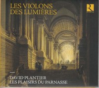 Audio Cd - David Plantier/Les Plaisirs Du Parnasse - Les Violons Des Lumieres -