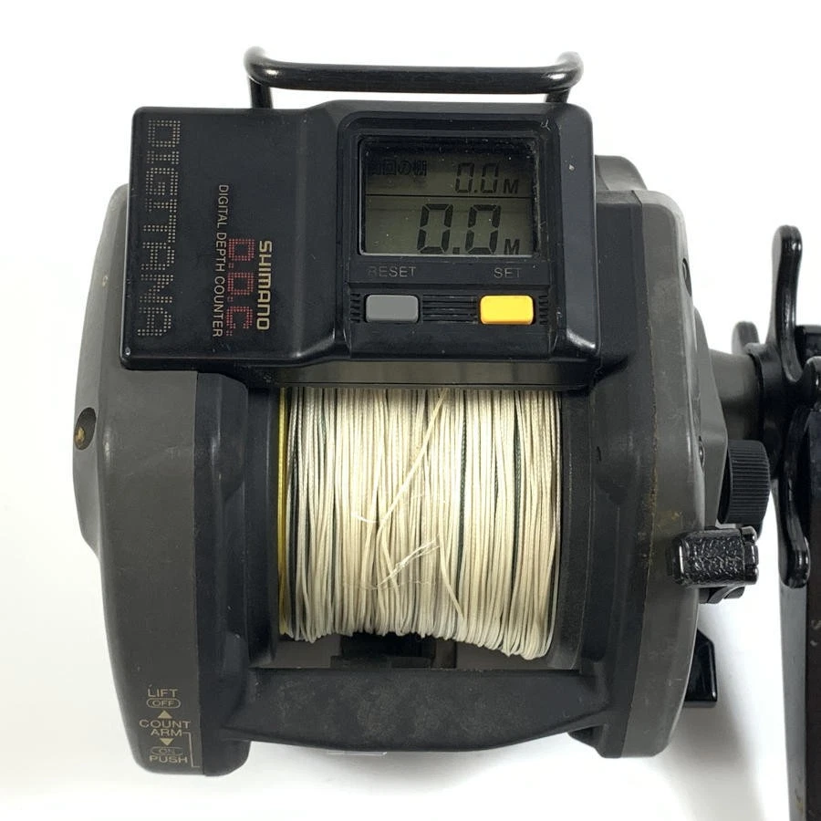 SHIMANO DIGITANA EX4000 Fune Gray Baitcast Reel Right Japan - As Is - HSHM - Image 4 of 4