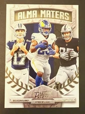 2024 Prestige Alma Maters Brandon Aubrey Kyren Williams Michael Mayer #7