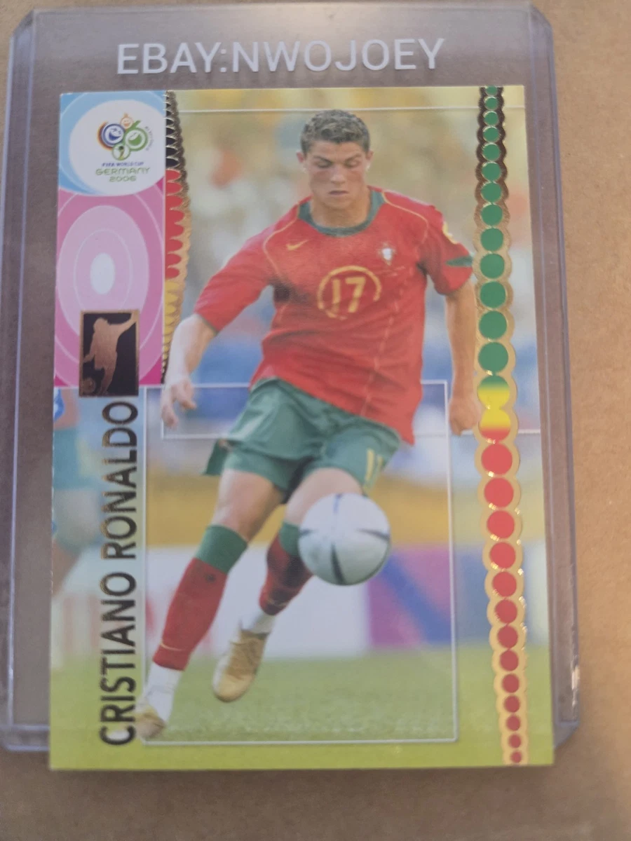 2006 Panini FIFA World Cup Germany Cristiano Ronaldo #169 for sale