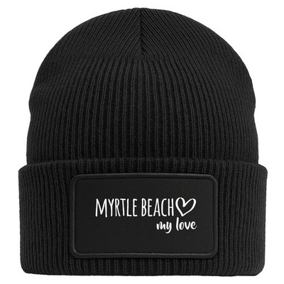 Beanie Myrtle Beach my love Geschenkidee Myrtle Beach Geschenk Präsent Mitbrings
