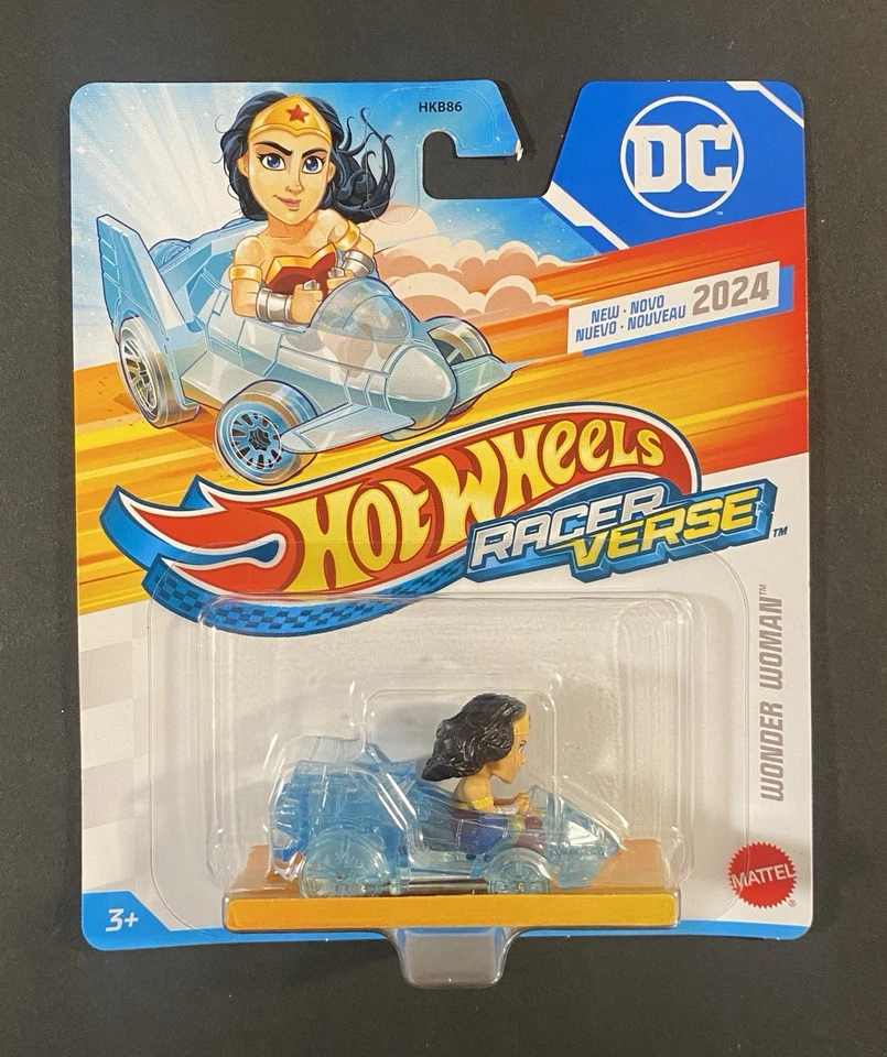 2024 Hot Wheels Racer Verse • DC • The Joker + Wonder Woman 🎭 — 第 4/4 张图片