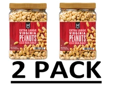 2 PACK - Member's Mark Extra Large Virginia Peanuts  34.5 oz.
