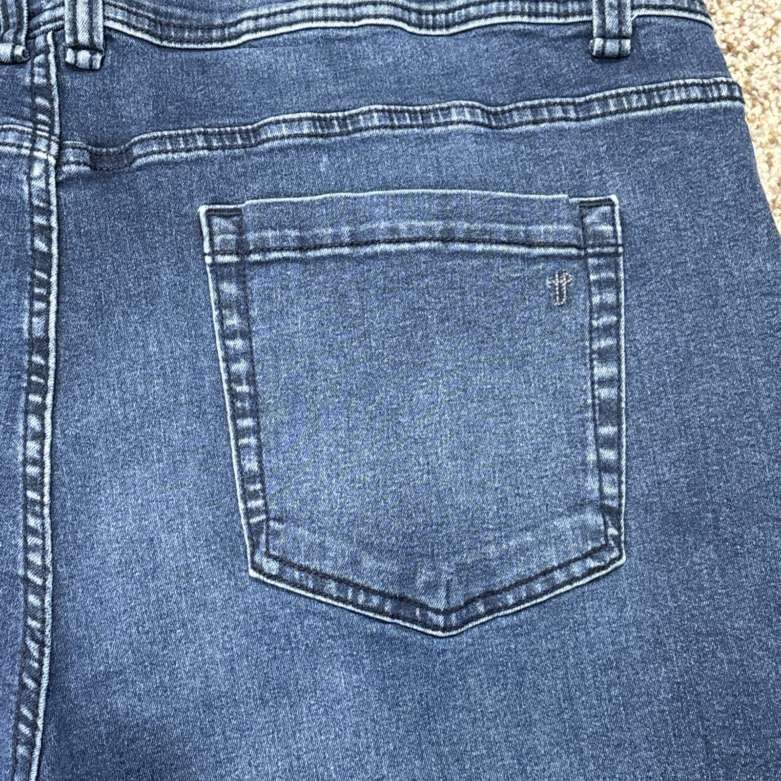 The Perfect Jean NYC Slim Fit Dark Denim Blue Mens 42x30 (41x28.5) - View 14