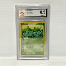 PSA CGA 8.5 Bulbasaur 12/17 Pop Series 2 - Graded Pokemon Card