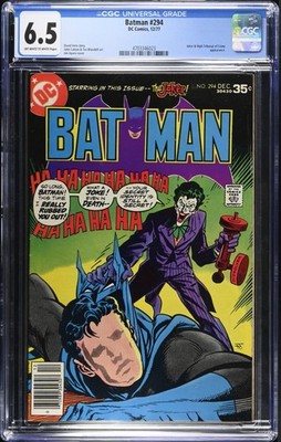Batman (1940) # 294 CGC 6.5 (2425577) Who Killed Batman?, Joker 1977