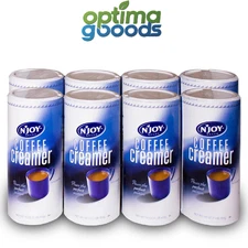 N'Joy Powdered Coffee Creamer 16 oz 8 Count Bulk Pack Non-Dairy Shelf Stable