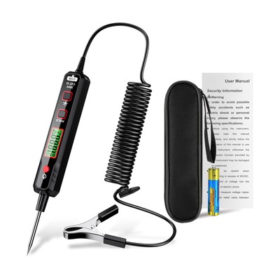 Test Light Automotive, 0.8V-100V DC Buzzer Circuit Tester with Sharp Probe, B...