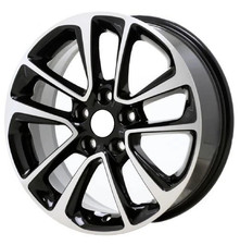 2024-2025 Chevy Blazer 10 Spoke Black Machined 17x7.5 Rim Wheel GZ077 42752008