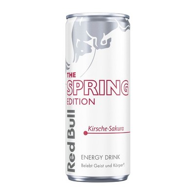 Red Bull Spring Edition 2026 Kirsch Sakura Energy Drink Dose 250ml