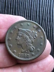 Photo of a 1842-P Large Cent from an eBay listing that sold on Jul 22, 2026