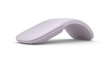 Microsoft Arc Mouse Lilac Ultra Slim Lightweight Bluetooth Ergonomic Design