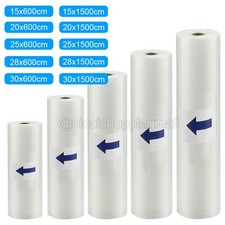 1/2/4/6 Rollen Vakuumrollen Vakuumierbeutel Vakuumfolie Vakuumier Vakuumbeutel