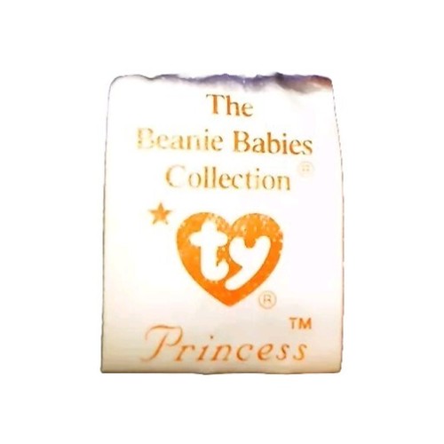 NEW RETIRED 1st Edition Ty Beanie Baby Princess Diana Bear RARE 1997 w/errors. - Picture 12 of 14