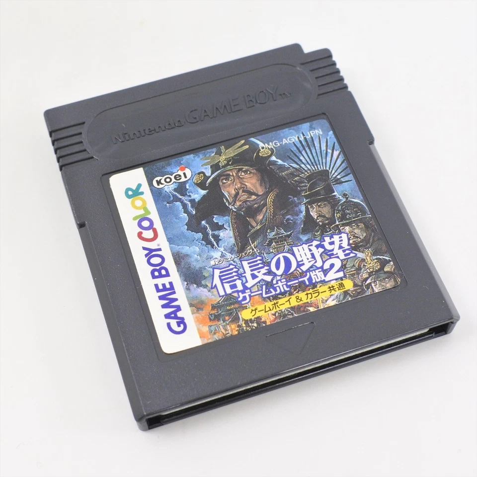Gameboy Color NOBUNAGA NO YABO 2 Cartridge Only Nintendo gbc - Image 2 of 2