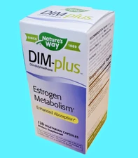 120 capsules,  DIM-PLUS Nature's Way DIM-Plus Estrogen Metabolism Exp. 12/2025