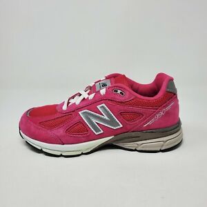 New Balance 990 (GS) Running Shoes KJ990PEG Pink White Grey Big Kids Youth  4 | eBay