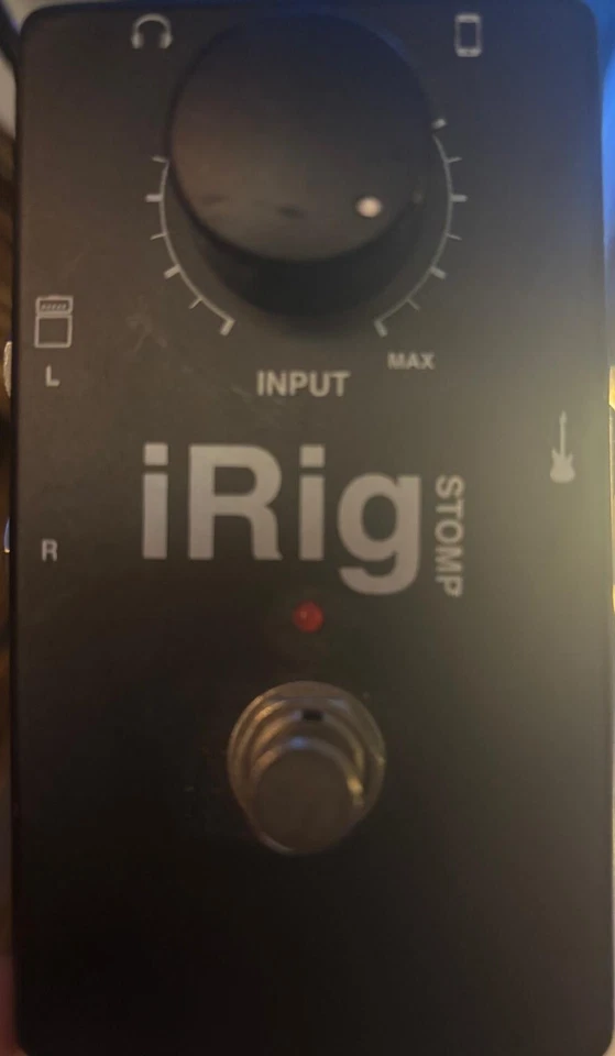 iRig Stomp Gitarrenpedal Interface iOS kompatibel. Wie Neu nie benutzt - Bild 2 von 3