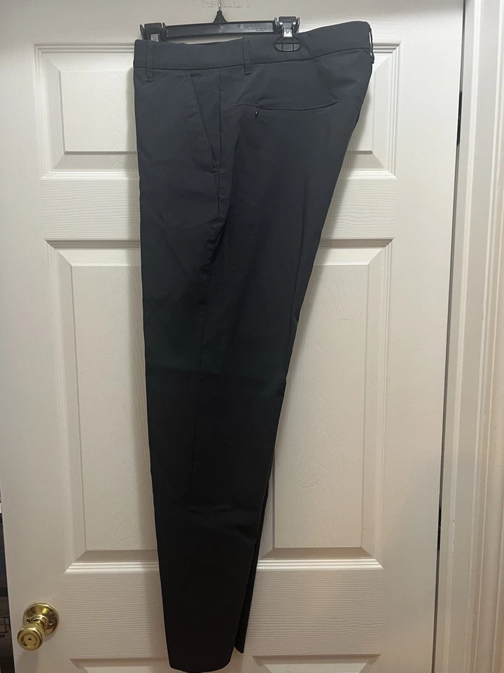 IKE BEHAR Slim FIT (Ike Tek) 76% Rayon 20% Nylon 4% SPANDEX PANTS Gray 36x32 - Image 3 of 4