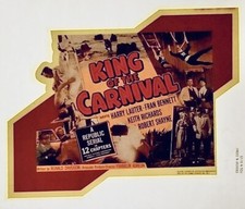 Vintage 1977 Keith Richards Music King Of The Carnival Movie Iron On Transfer