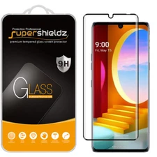 2X Supershieldz Full Cover Tempered Glass Screen Protector for LG Velvet/ 5G UW