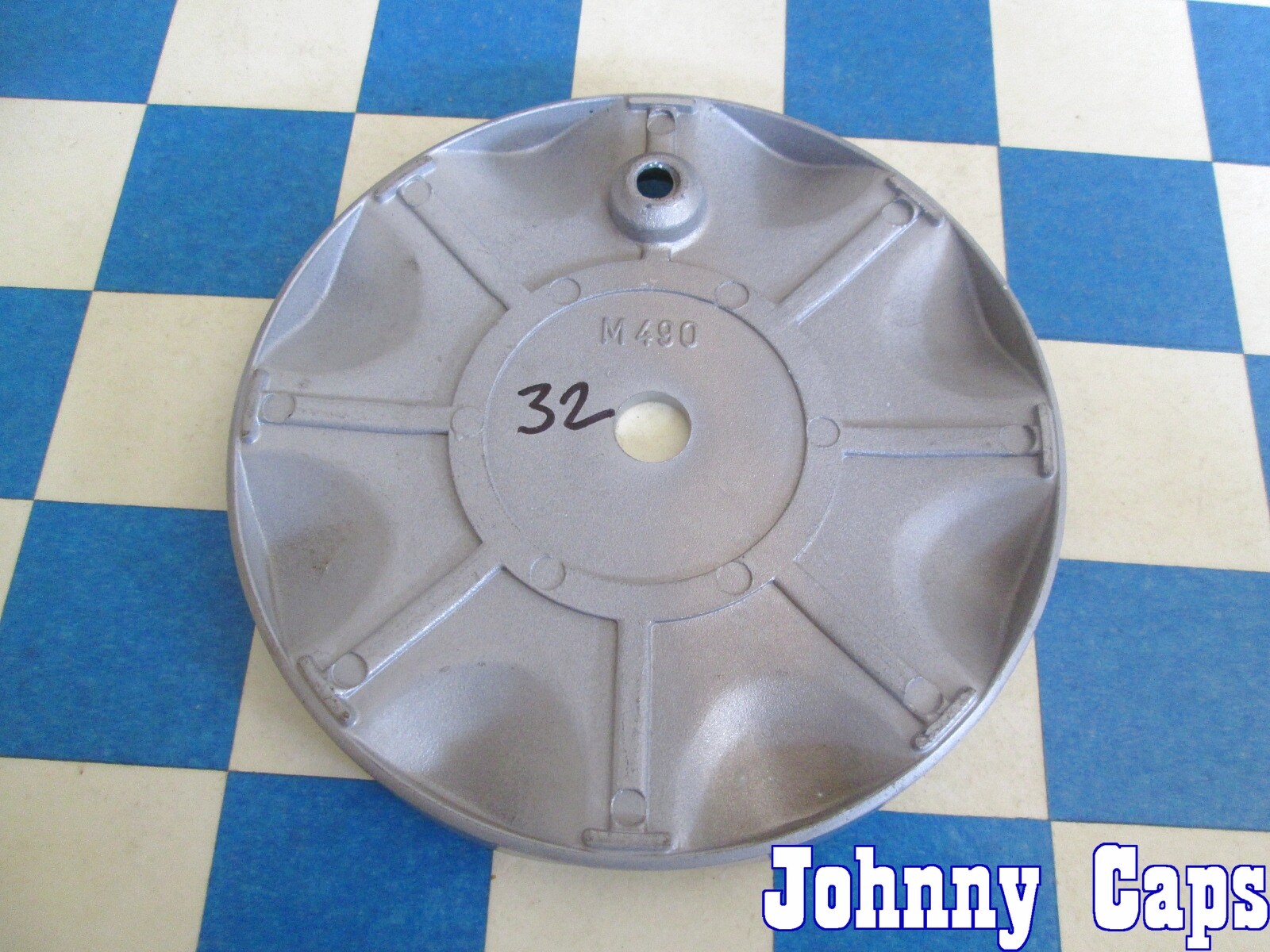 Qty X1 OZ Italy Custom Metalic Silver Wheel Center Cap Hub. Part  