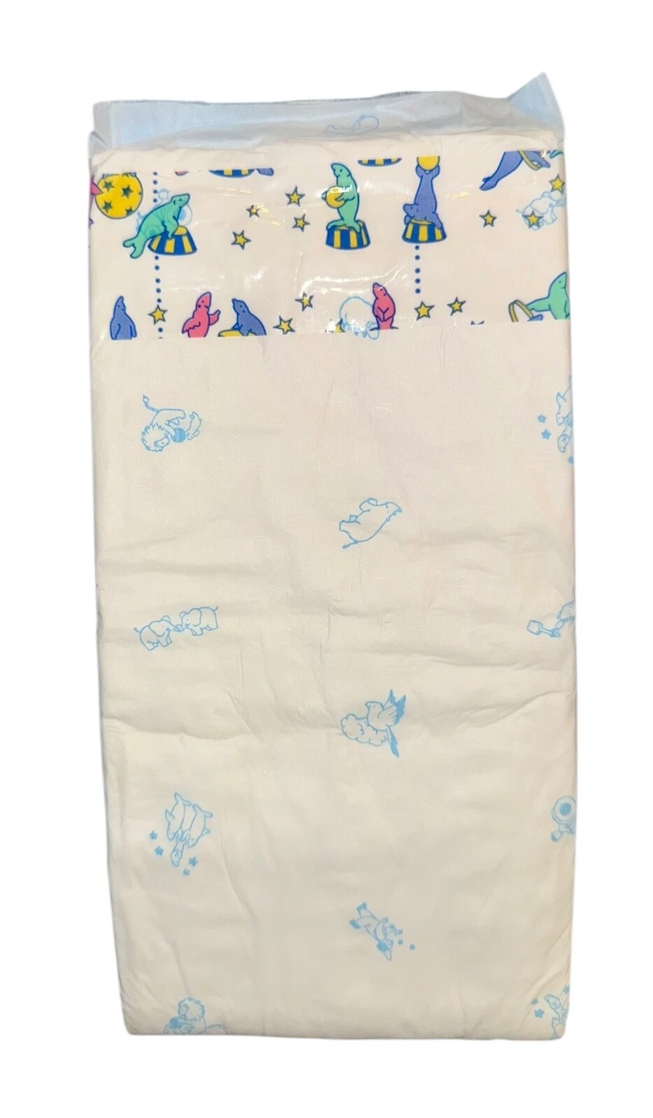 Vintage Plastic Panty Slip Diaper for Boys Size Maxi Plus up to 42lbs (imported)
Opens in a new wind