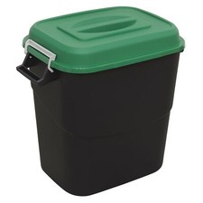 Image of Sealey Durable Refuse/Storage Bin 75L - Green - BM75G
