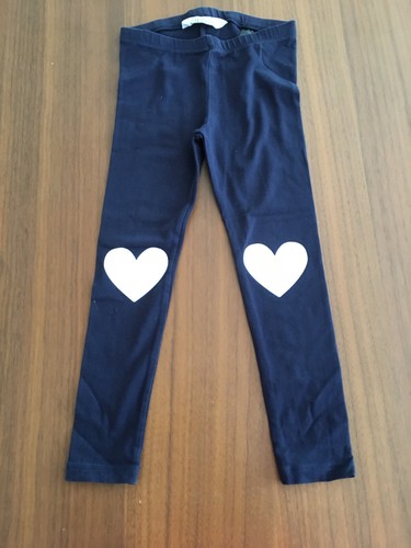 Leggins Bambina Blu con Cuori Bianchi/ Marca H\u0026M / 3/4 Anni / Come NUOVI! |  eBay