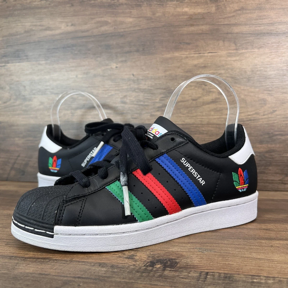 Red Originals Green Black 6 FW5235 Blue | 5/Women Sneakers eBay Adidas Superstar Men