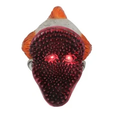 Cosplay Dress Up Mask Latex Glowing Mask Horror Halloween,mouth Buy52getFreeS