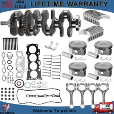 Engine Rebuild Kit Crankshaft /Piston /Conrod For Toyota Camry RAV4 Scion 2.4L