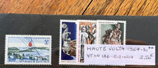 TIMBRES HAUTE VOLTA 1967 - 70 YT N° 186 ET 212 à 214 NEUFS ** MNH