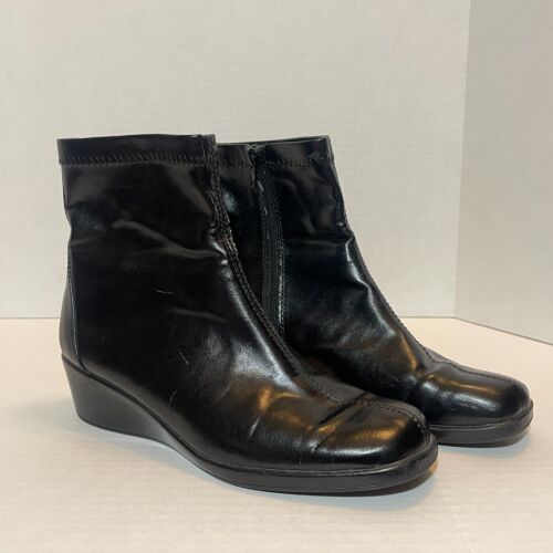 Aerosoles Women's Pentementer Wedge heel Square Toe ankle boot 8