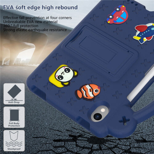 Kids Portable Shockproof Stand Case For iPad (A16) 11th Gen Air 11 in M2 M3 2025 - Picture 20 of 62