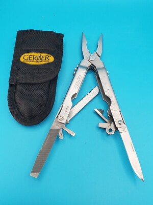 Gerber Vintage Stainless Steel Needlenose MP400 Multi-Tool Pliers! RARE!