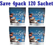 4x Yodrak Black Coffee Instant Powder Mix Drink Control Hunger No Sugar Healthy.