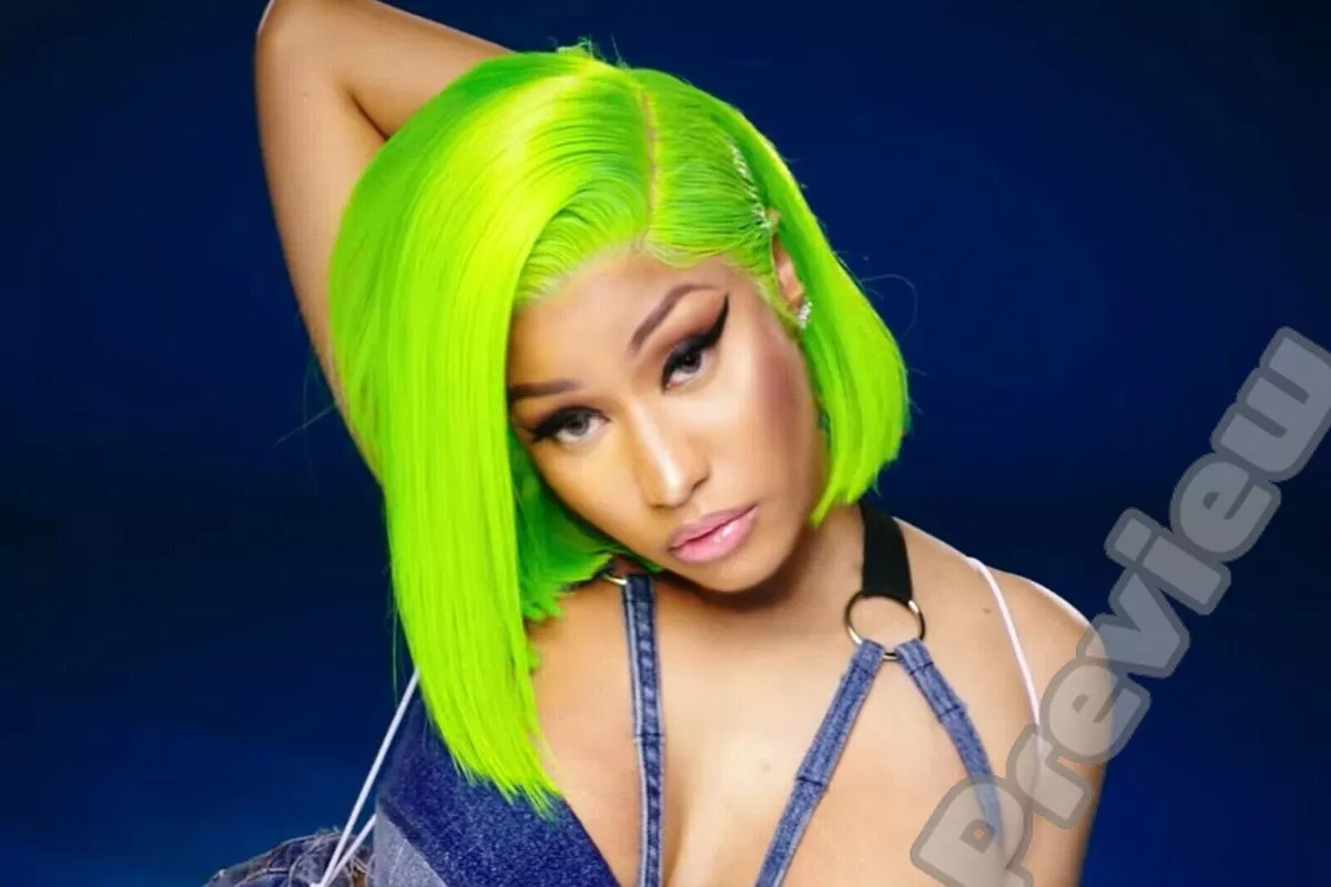 Nicki minaj green hair deals