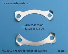 4L0-25412-00 RD250LC Sprocket Tab Washer, RD250LC Tab Washer XS400  Yamaha LC250