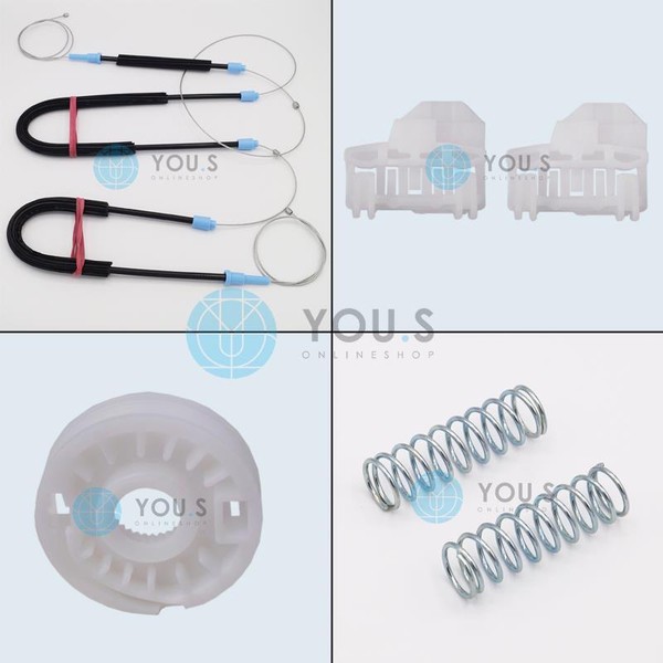 You.S Fensterheber Reparaturset Vorne Rechts FüR VW Passat (3B) - 3B1837462-image