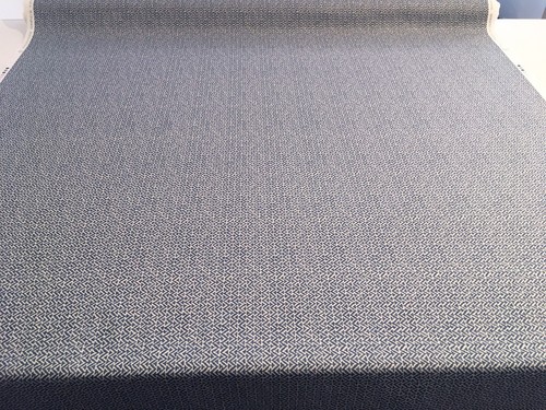 3.8 meters x GP&J BAKER "Tilly" textured cotton fabric tiny geometric Indigo - Picture 2 of 7