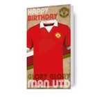 Birthday Card Manchester United, Man Utd Card for him, Official Product