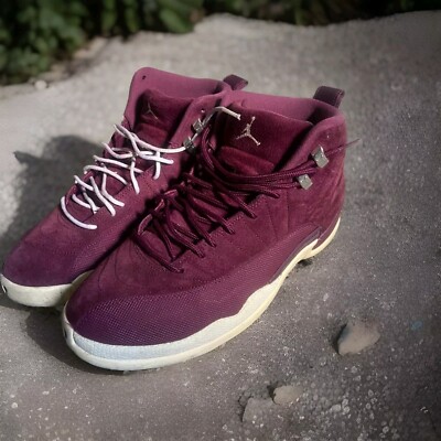 jordan 12 bordeaux laces