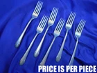 INTERNATIONAL ENCHANTRESS STERLING SILVER PLACE FORK - WELL USED CONDITION
