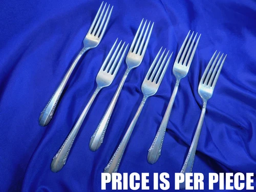 INTERNATIONAL ENCHANTRESS STERLING SILVER PLACE FORK - WELL USED CONDITION