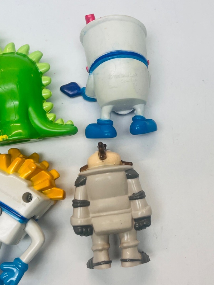 超レア　ホワイトキャッスル　White Castle ミールトイ　ビンテージ Vintage White Castle Fast Food Toys Set Collectible White