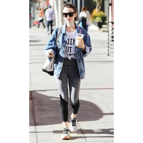 Lululemon Leggings Pants Grey Knit 